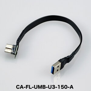 �t���b�gUSB�P�[�u���iType-A �I�X/ Micro-B �I�X�j15cm