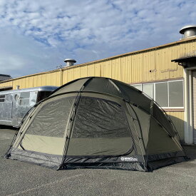 【正規販売】 WIWO ウィーオ YAKDOME550 Khaki ヤクドーム550 カーキ テント ドームテント 大人数 ファミリー ドーム型 キャンプ 大型