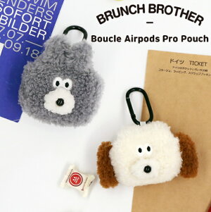 ROMANE Bunny Puppy Boucle AirPods Pro Pouch AirPods Pro�|�[�` �G�A�[�|�b�Y�v���|�[�` �u�[�N�� ���}�l �o�j�[ �p�s�[