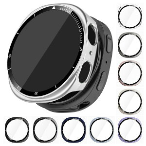 Galaxy Watch �P�[�X �J�o�[ Samsung �J�o�[�}�[�N 8 �n�[�h�P�[�X 40mm / 44mm Watch8 �����K���X �K���X�t�B�����t�� �t�B������� �S�ʕی� �t���ی�P�[�X �T���X�� �M�����N�V�[�E�H�b�`8 �P�F/�N��