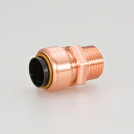 TFテクタッチ おねじ付きアダプタ 15.88×R1/2 13 15A 東洋フィッティング NJT銅管 給水・給湯用銅管 ワ…