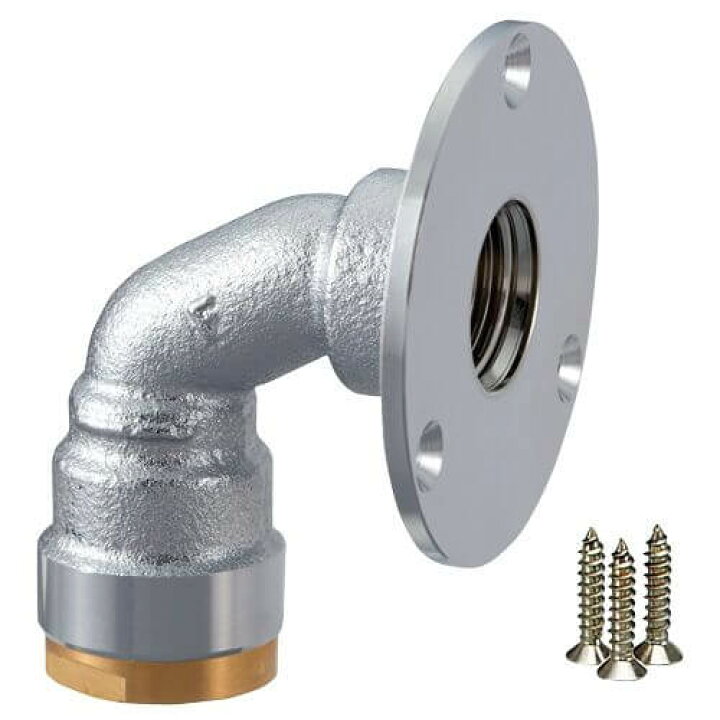 楽天市場】【青銅製】WL29-1313CL-S 壁取出し用エルボ Rp1/2×13 架橋 