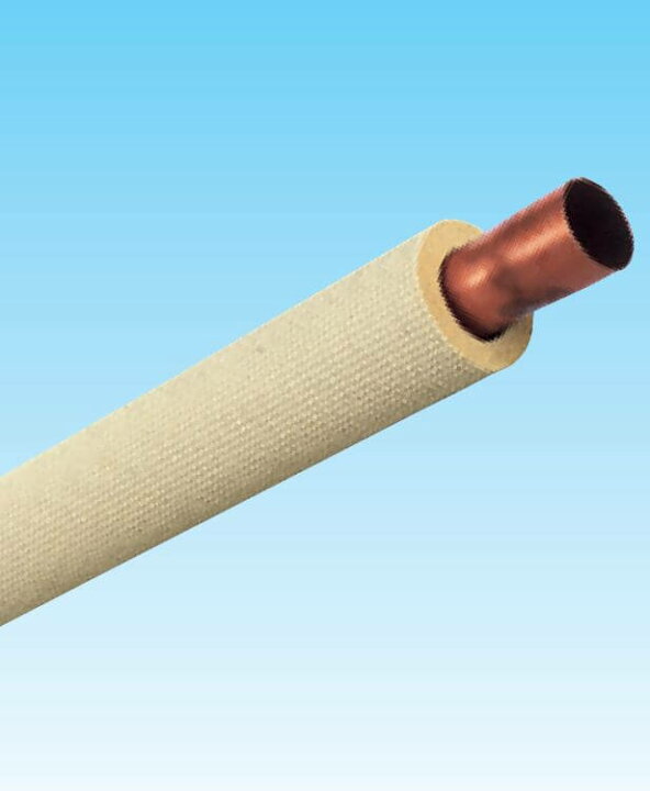 楽天市場】オーケー器材 4分 4M直管 10mm被覆 K-HC4B 冷媒管 エアコン 