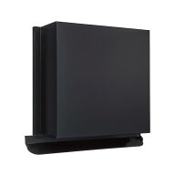 ステンレス製換気口 口径 100φ プチくんフード 角型デザインフード付ガラリ ブラック 黒 更科製作所