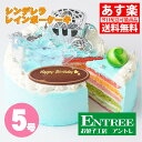 かわいい萌え断ケーキ♪ シンデレラ レインボー ケーキ5号（15cm）誕生日ケーキ お誕生日ケーキ バースデー ケーキ ホ…