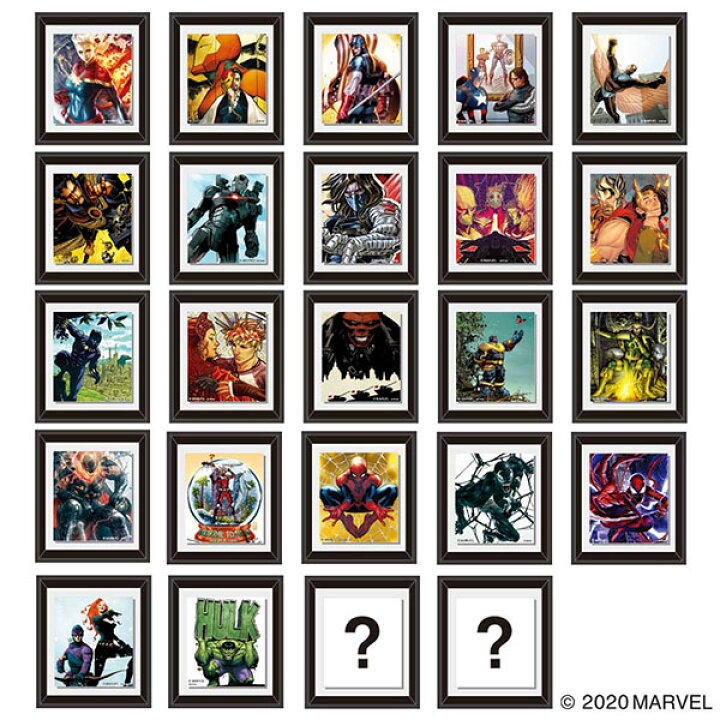 楽天市場】【クーポン対象】 MARVEL COLLECTION フレームマグネット2 