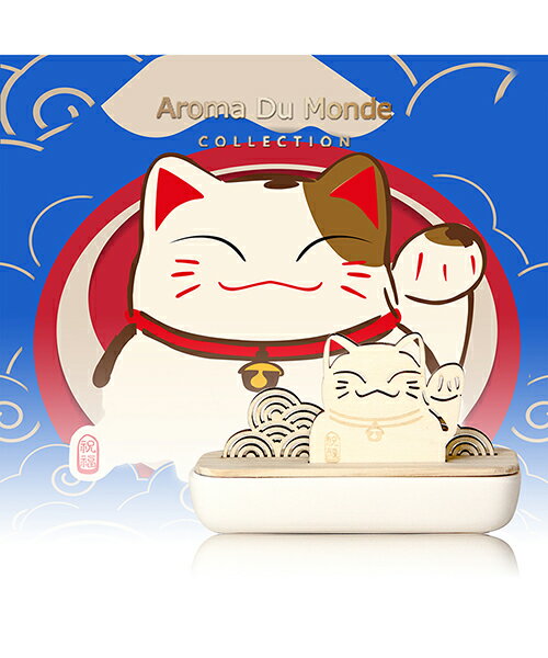 楽天市場 ディフューザー セラミックプレート 招き猫 Aroma Du Monde アロマ デ モンド アロマ ディフューザー 香り ネコ ねこ キャット 猫 ウッド フレグランス Entre Square アントレスクエア