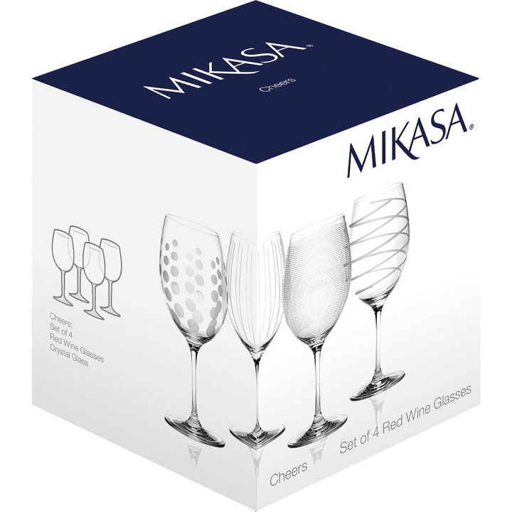楽天市場】【クーポン対象】 Mikasa Cheers レッドワイングラス 685ml 