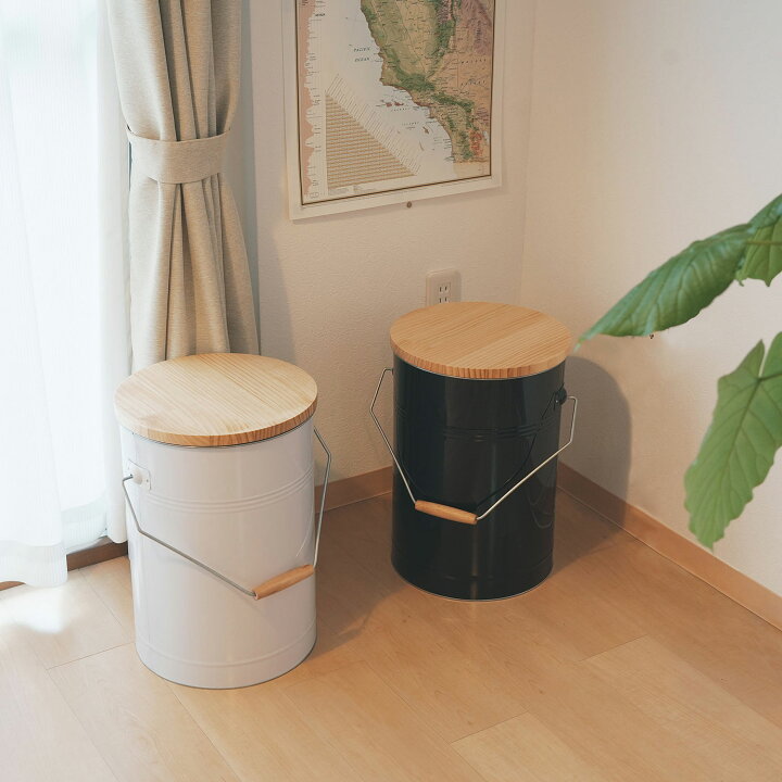 楽天市場】【選べるクーポン対象】bcl ラウンドストレージスツール BK 