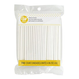 【クーポン対象】 ロリポップスティック 150CT 4IN 4インチ LOLLIPOP STICKS 製菓 プレゼント ギフト キャンディ チョコレート お菓子 ロリポップ スティック 棒 Wilton ウィルトン