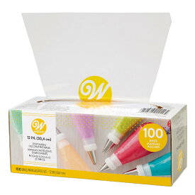 【クーポン対象】 Wilton(ウィルトン) ディスポサブルデコバッグ 100枚入り DISP DEC BAGS 100PK 製菓 プレゼント ギフト