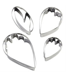 【クーポン対象】 Wilton (ウィルトン) ピオニーカットアウト 4PC Peony Gum Paste Cut-Outs Set, 4-Pc. 製菓 プレゼント ギフト