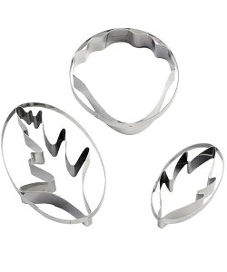 �y�N�[�|���Ώۏ��i�z Wilton (�E�B���g��) �|�s�[�J�b�g�A�E�g 3PC Gum Paste Poppy Cut-Outs Set, 3-Piece ���� �v���[���g �M�t�g
