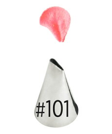 Wilton(ウィルトン) / ペタルチップ 口金#101 PETAL TIP #101 CARDED 製菓 プレゼント ギフト スタイリッシュ おしゃれ