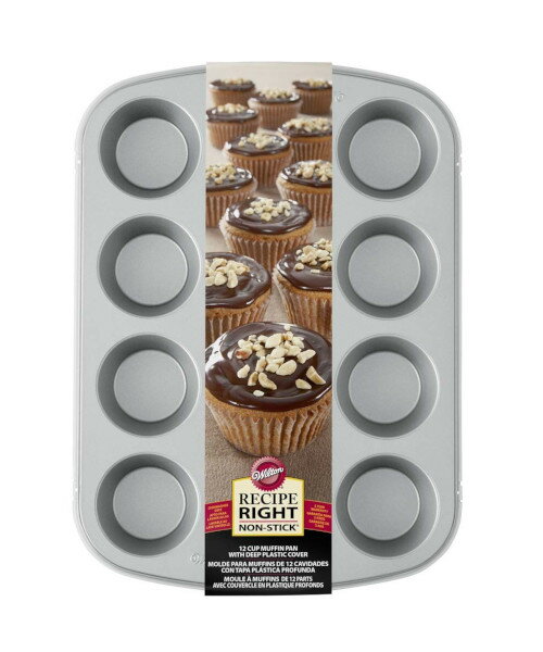 Wilton(ウィルトン)/カバーマフィンパン12個セットRRCOVEREDMUFFINPAN製菓プレゼントギフトスタイリッシュおしゃれ