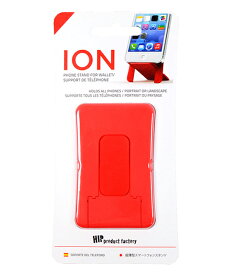 Hip product Factory(ヒッププロダクトファクトリー) ion イオン フォンスタンド レッド プレゼント ギフト おしゃれ スタイリッシュ バラエティ