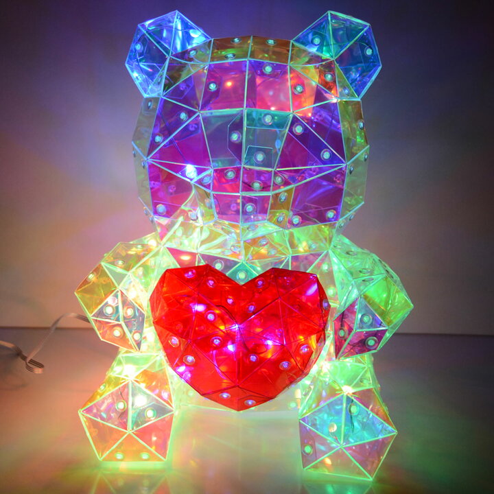 楽天市場】LEDライト クリスタルベア LEDWORKS レッドワークス LED  