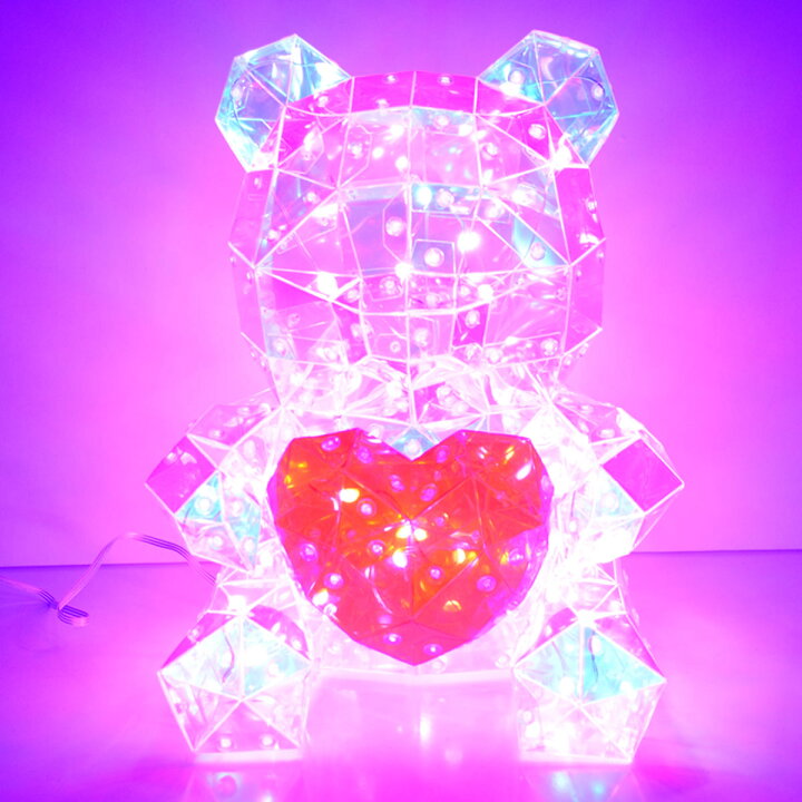 楽天市場】LEDライト クリスタルベア LEDWORKS レッドワークス LED 