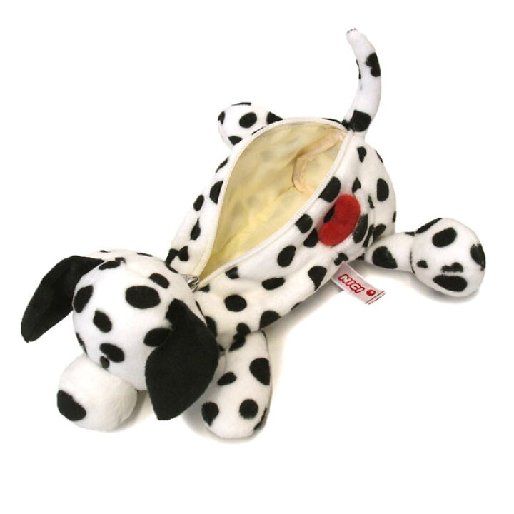 楽天市場 フィギュアペンポーチ Nici ニキ フィギュアポーチ ダルメシアン ペンケースペンポーチ ポーチ 筆箱 ふでばこ 文具 文房具 ステーショナリー ぬいぐるみ 動物 アニマル かわいい ギフト プレゼント 誕生日プレゼント 高校生 中学生 犬 ドッグ 雑貨