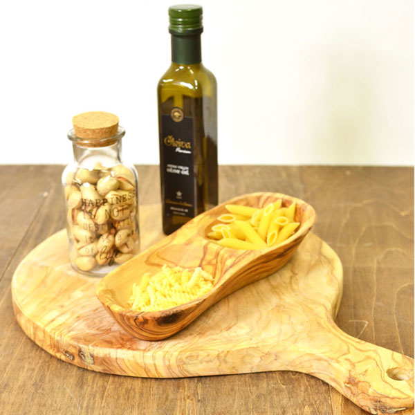 オリーブウッド カッティングボード ラウンド 42×30cm olive アウトドア OUTDOOR 食器 オリーブの木 キッチンツール wood |  entre square アントレスクエア