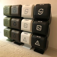 【クーポン対象】 スリーサイクルカン ダストボックス ゴミ箱 分別 縦型 3段 スリム ごみ箱 塵箱 掃除 キ…