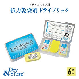 Dry&Store DryBrik2 ドライブリック 6個入