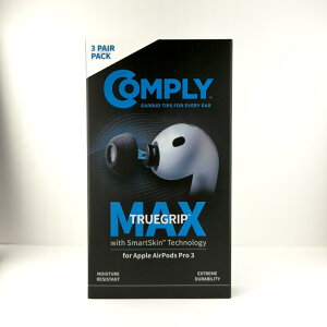 �yComply�����zCOMPLY �R���v���C TRUEGRIP MAX for AirPods Pro 3 ��p �C���[�s�[�X 3�y�A S M L 3�T�C�Y �����p �C���[�`�b�v �C���z������ �������K�i �y������/�Չ���/�t�B�b�g��/�E���h�~�z