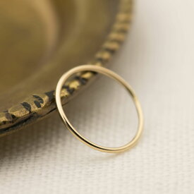 【ソリディテ・リング　1.3mm 】女性用　結婚指輪　1.3ミリ　細身マリッジリング　幅細　シンプル　ゴージャス　ゴールド　結婚指輪　14K 14金　イエローゴールド ローズゴールド　ホワイトゴールド　ニューヨークジュエリー　大きいサイズ対応　送料無料