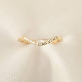 【エスペランザ・リング 】個性派ダイヤモンド結婚指輪　重ね付けダイヤモンド　マリッジリリング　ゴージャス　ゴールド　豪華　結婚指輪　14K 14金　イエローゴールド ローズゴールド　ホワイトゴールド　ニューヨーク　ジュエリー　大きいサイズ対応　送料無料