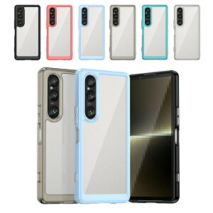 Xperia 1 VI �P�[�XXperia 10 VI �N���A �X���� �V���v�� �ϏՌ� �w�ʓ��� TPU �\�t�g�P�[�X Sony �\�j�[ �G�N�X�؃��A1 VI �J�o�[/�P�[�X �\�t�g�J�o�[