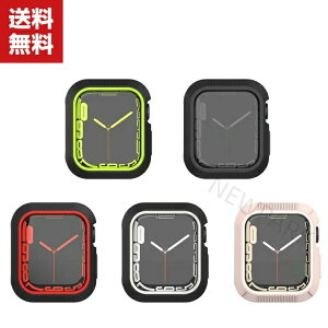 �������� Apple Watch Series 7 41mm 45mm �E�F�A���u���[���E�X�}�[�g�E�H�b�` �P�[�X ���킢�� �}���`�J���[ �V���R���f�� �\�t�g�P�[�X CASE �ϏՌ� �֗� ���p �y�� �l�C �����������ӂ� �A�b�v���E