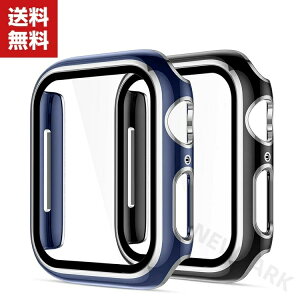 �������� Apple Watch Series 7 41mm 45mm �E�F�A���u���[���E�X�}�[�g�E�H�b�` �P�[�X �}���`�J���[ PC�v���X�`�b�N�� �V���v���� �n�[�h�P�[�X �A�b�v�� �X�}�[�g�E�H�b�` CASE �ϏՌ� �֗� ���p �y