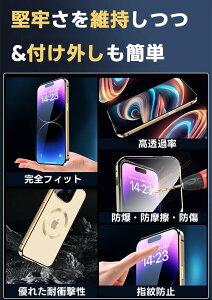 ʃP[X iPhone15 Pro Max p P[X ̌^یJo[ iPhone 15 Pro Jo[ P[X ʃJo[ X}zP[X iphone15p Jo[ Sgop[ MagSafeΉ KX Ռz 360°ی lC
