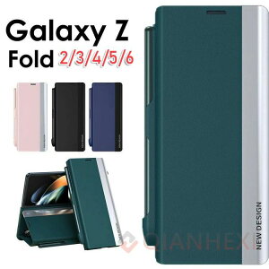 Galaxy Z Fold 6 Jo[ ϏՌ X^h JbRCC Galaxy Z Fold 5P[X ϏՌ Galaxy Z Fold 4P[X X}zP[X ܂肽 KXtB Sʕی ^b`y Galaxy Z Fold 3 P[X 蒠^Gala