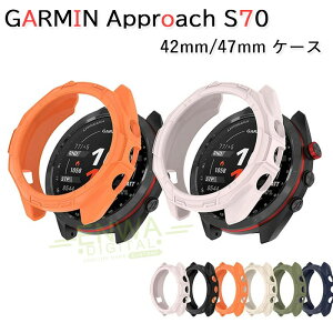 GARMIN Approach S70 42mm/47mm P[X Jo[ ϏՌ EFAu[EX}[gEHb` P[X TPU }`J[ Vv \tgJo[ GARMIN Approach S70 Ռ ֗ y EȒP lC K[~