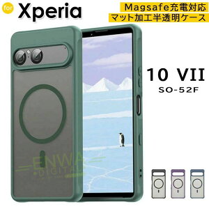 �X�}�z�P�[�X Xperia 10 VII SO-52F�P�[�X magsafe�Ή��P�[�X Xperia 10 VII SOG16�P�[�X �}�b�g������ �G�N�X�y���A10 VII �P�[�X ����