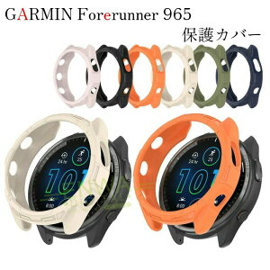 GARMIN Forerunner 965 �P�[�X �J�o�[ �E�F�A���u���[��?�X�}�[�g�E�H�b�` �P�[�X TPU �}���`�J���[ �V���v���� �\�t�g�J�o�[ GARMIN Fo