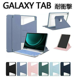 Galaxy Tab S10 FE �P�[�X 10.9�C���` �I�[�g�X���[�v �@�\�t�� GalaxyTab S9 FE Plus 12.4�蒠�^ �J�o�[ �w�ʓ��� PU���U�[ �X�^���h�@