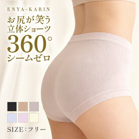 新商品 ショーツ レディース 深ばき お尻が笑う 立体ショーツ 360°シームゼロ 立体成型 360度シームレス お尻すっぽり 食い込みにくい シルクタッチ 抗菌 快適フィット 響かない 下着 伸縮 通気 インナー メール便送料190円 3点以上で送料無料