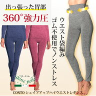 【15日限定! 55%+半額クーポン】 あったかレギンス スパッツ ハイウエストレギンス スキーネペッレ CONTO…