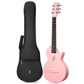 Enya Nova Go Mini アコースティックギター・カーボン一体成型1/4サイズミニギター初心者キット、ギターケース付属
