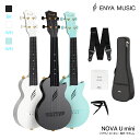 【限定4/26まで20%OFFクーポン配布中】ウクレレ ソプラノサイズ Enya Nova U mini 初心者 セット 入門 セット カーボ…