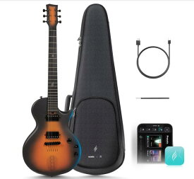 【限定セール 5%OFF】Enya エレキギター Jack Signature Sonic JT スマート・カーボンファイバーモデル、15Wワイヤレススピーカー内蔵｜ストリートパフォーマー＆ホームスタジオ向けオールインワン・ポータブルシステム