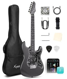 【限定セール 20%OFF】Enya Xmari スマート・エレキギター - 内蔵DSPエフェクト・4プリセット・USB-C OTG録音対応・ヘッドホン出力、Alnicoピックアップ(コイルスプリット対応)・カーボンファイバーボディ