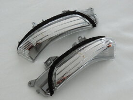 TOYOTA トヨタ純正30系プリウス 後期型40系プリウスα用ドアミラーウィンカーレンズ左右セット 補修用パーツ