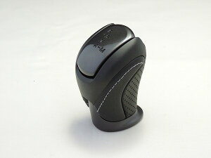 ニッサン 日産純正2012年モデル GT-R R35ピュアエディションプレミアムエディション用純正シフトノブ他のグレードに流用可能ニスモ 本革 ブラック グレー