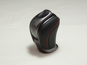 ニッサン 日産純正GT-R R35 2016年モデルブラックエディション用純正シフトノブ他のグレードに流用可能ニスモ 本革 ブラック グレー
