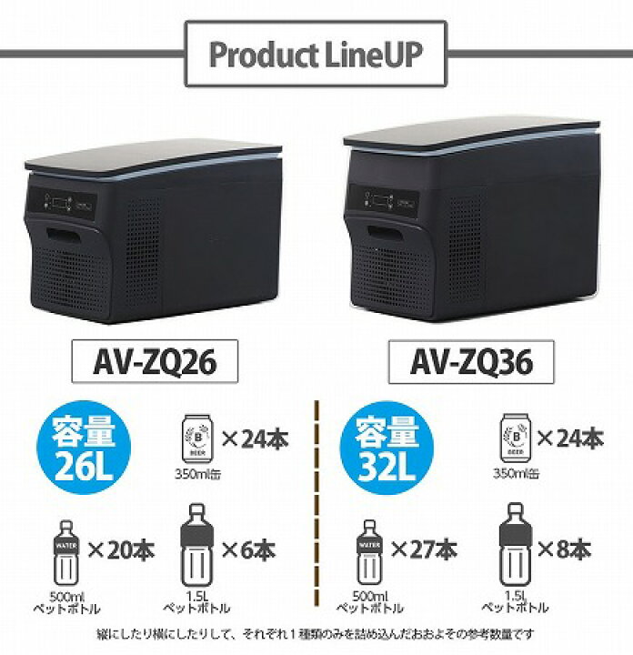 楽天市場】AVEST アベスト車載用冷凍冷蔵庫ポータブル冷凍冷蔵庫26L AV 