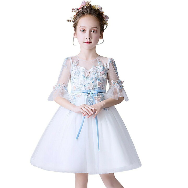 楽天市場 子供 ドレス フォーマル 子供服 子どもドレス 女の子 ワンピース ミニドレス 白 ホワイト ブルー 5分袖 花 刺繍 フレアスリーブ リボン 5層構造 ふんわり チュール 発表会 ピアノ 結婚式 パーティー 七五三 食事会 誕生日 プレゼント ギフト 91 イーワンズ 楽天市場 子供 ドレス フォーマル 子供服 子どもドレス 女の子 ワンピース ミニドレス 白 ホワイト ブルー 5分袖 花 刺繍 フレアスリーブ リボン 5層構造 ふんわり チュール 発表会 ピアノ 結婚式 パーティー 七五三 食事会 誕生日 プレゼント ギフト 91 イーワンズ