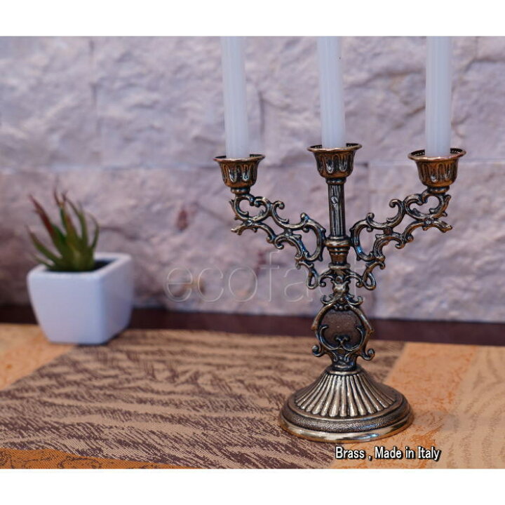 楽天市場】3灯ザマックミニ キャンドルホルダー キャンドルスタンド  